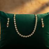 Kundan Necklace Set for Women | Gold Plated Bridal Necklace with Earrings – Mehak Fashion Label