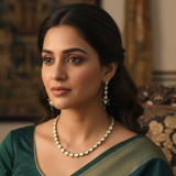 Kundan Necklace Set for Women | Gold Plated Bridal Necklace with Earrings – Mehak Fashion Label